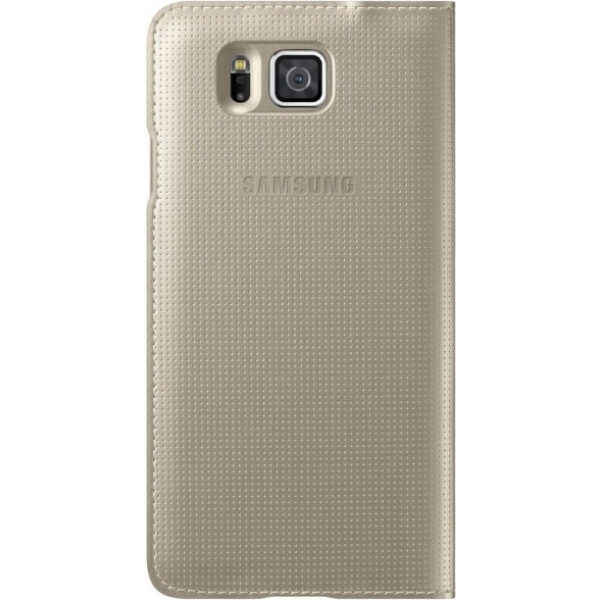 Samsung Ef-Cg850Bfegww Samsung Smartview Cover Galaxy Alpha Gold - Afbeelding 2