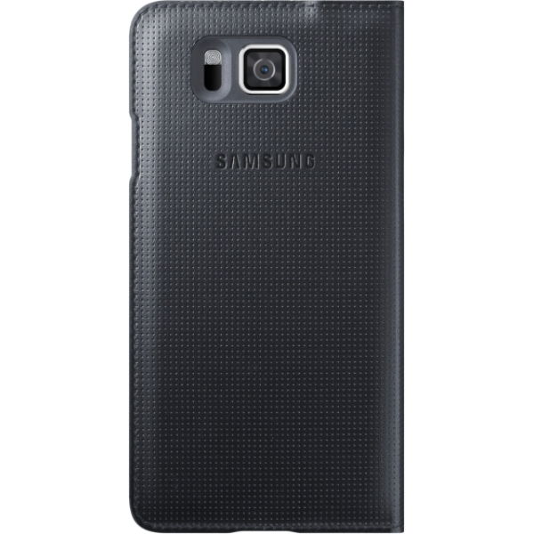 Samsung Ef-Fg850Bbegww Samsung Flip Cover Galaxy Alpha Black - Afbeelding 2