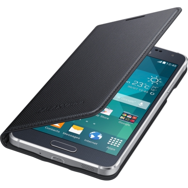 Samsung Ef-Fg850Bbegww Samsung Flip Cover Galaxy Alpha Black - Afbeelding 3