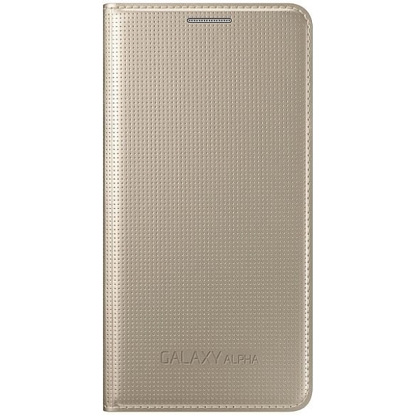 Samsung Ef-Fg850Bfegww Samsung Flip Cover Galaxy Alpha Gold
