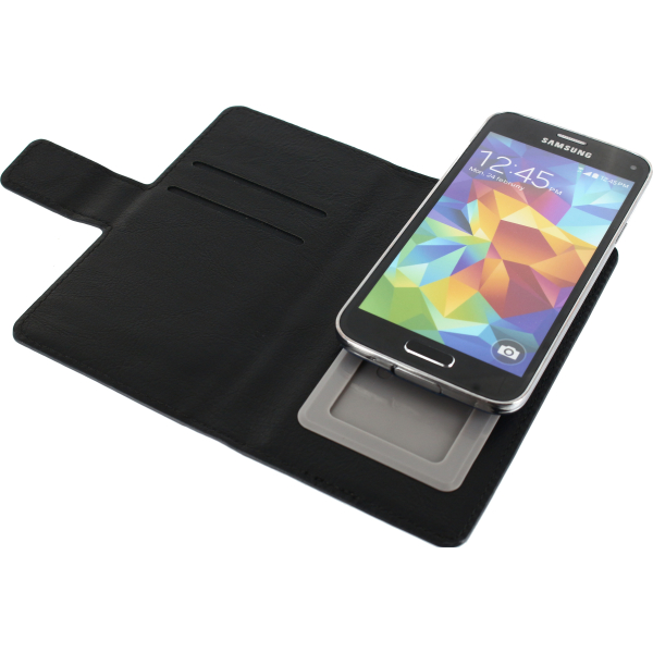 Xccess Wallet Book Case Universal Small Black - Afbeelding 4