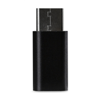Xccess Micro Usb To Usb-C Adapter Black