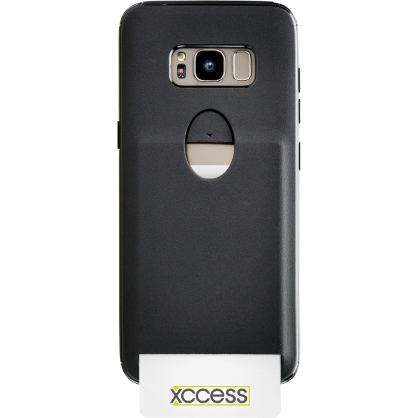 Xccess Matt Tpu Card Case Samsung Galaxy S8 Black - Afbeelding 3