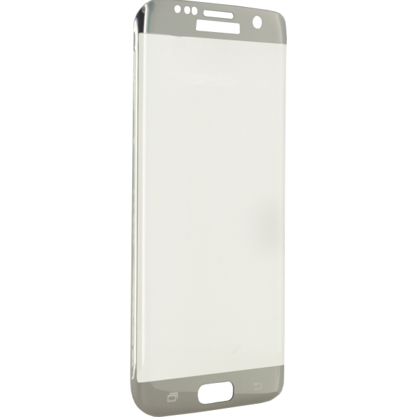 Mobilize Edge-To-Edge Glass Screen Protector Samsung Galaxy S7 Edge Silver - Afbeelding 4