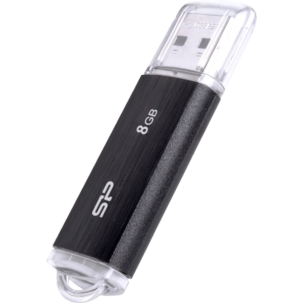 Silicon Power U02 Ultima Usb Pendrive 8Gb Usb 2.0 Black - Afbeelding 2