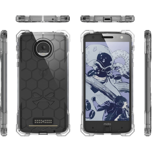 Ghostek Covert Protective Case Motorola Moto Z Clear - Afbeelding 2