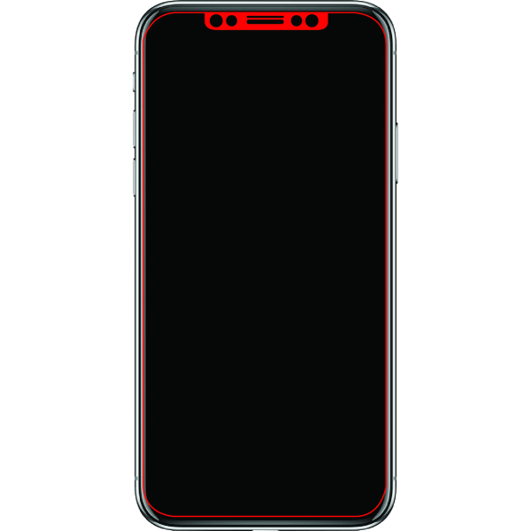 Mobilize Edge-To-Edge Glass Screen Protector Apple Iphone X/Xs/11 Pro Black Full Glue - Afbeelding 3