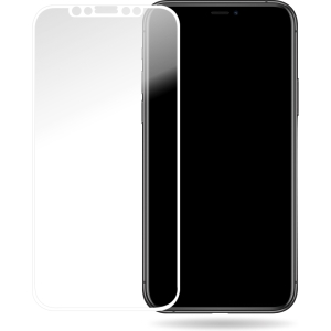 Mobilize Glass Screen Protector - White Frame - Apple Iphone X/Xs/11 Pro
