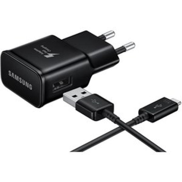 Samsung Ep-Ta20Ebeugww Samsung Quick Travel Charger Incl. Micro Usb Cable 2.0A Black Bulk