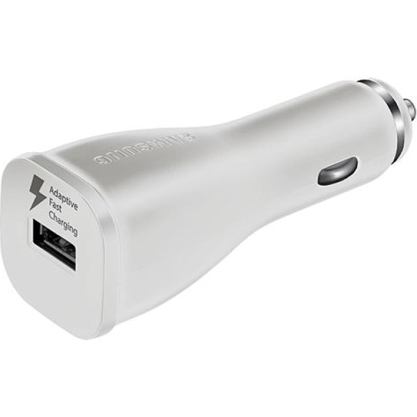 Samsung Ep-Ln915Uwegww Samsung Adaptive Fast Charging Car Charger Micro-Usb White Bulk - Afbeelding 2