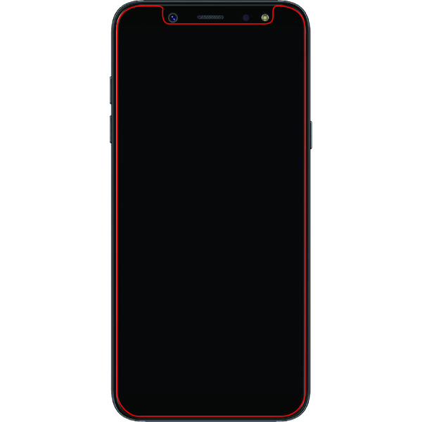 Mobilize Glass Screen Protector Samsung Galaxy A6+ 2018 - Afbeelding 2