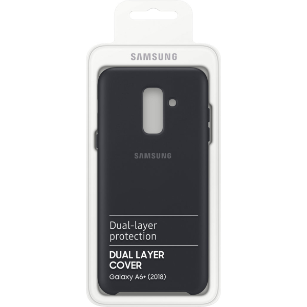 Samsung Ef-Pa605Cbegww Samsung Dual Layer Cover Galaxy A6+ 2018 Black - Afbeelding 12