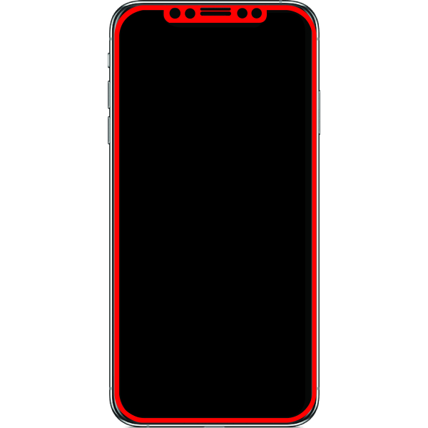 Mobilize Edge-To-Edge Glass Screen Protector Apple Iphone Xs Max/11 Pro Max Black Full Glue - Afbeelding 2