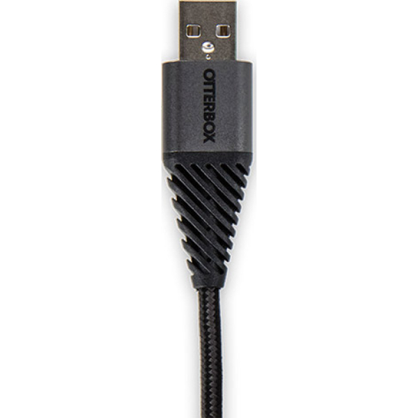 Otterbox Nylon Braided Charge/Sync Cable Micro Usb 2M Black - Afbeelding 3