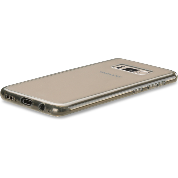 Xccess Tpu/Pc Case Samsung Galaxy S8 Transparent/Black - Afbeelding 4