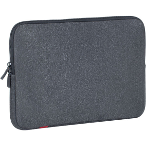Rivacase Antishock Laptop Sleeve 12Inch Dark Grey