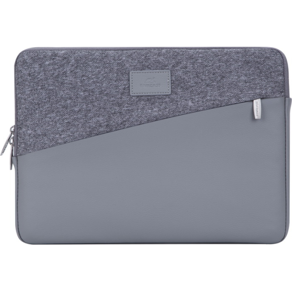 Rivacase Egmont Laptop Sleeve 13.3Inch Grey - Afbeelding 2