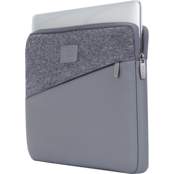 Rivacase Egmont Laptop Sleeve 13.3Inch Grey - Afbeelding 5