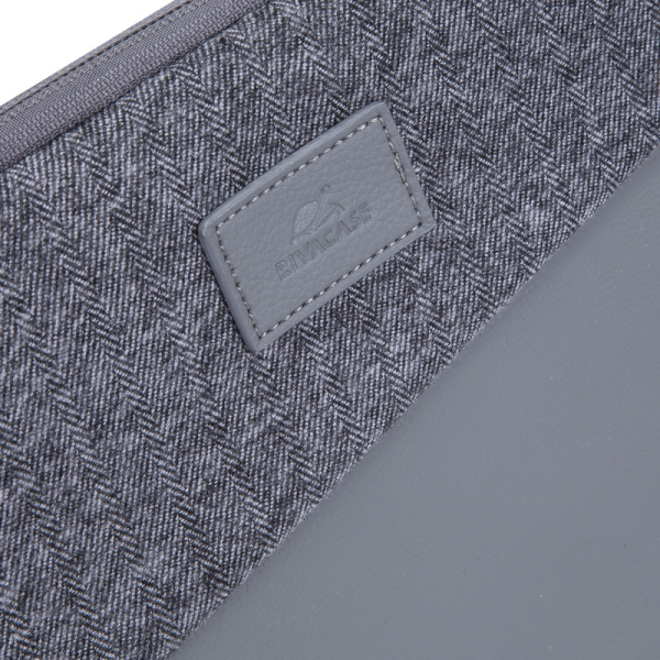 Rivacase Egmont Laptop Sleeve 13.3Inch Grey - Afbeelding 8