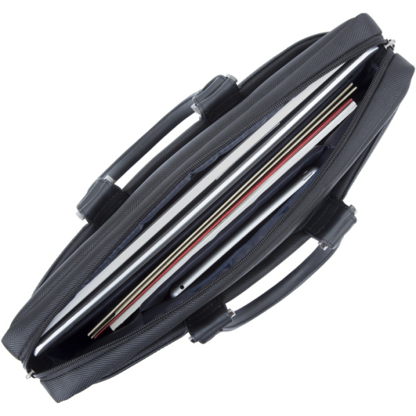 Rivacase Narita Business Laptop Bag 15.6Inch Black - Afbeelding 6