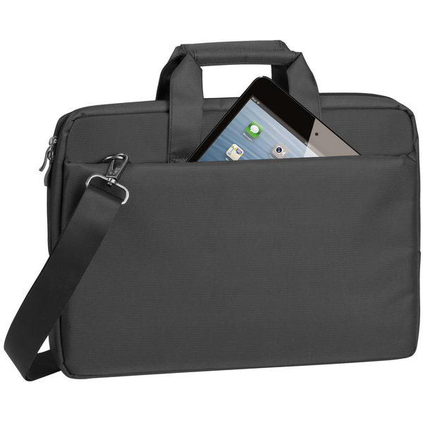 Rivacase Central Laptop Bag 15.6Inch Black - Afbeelding 2