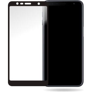 Mobilize Glass Screen Protector - Black Frame - Samsung Galaxy J6+