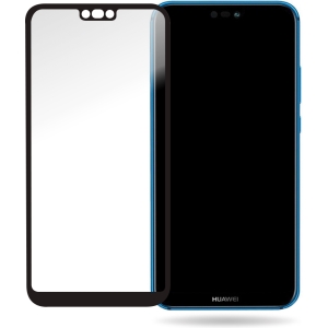 Mobilize Glass Screen Protector - Black Frame - Huawei P20 Lite