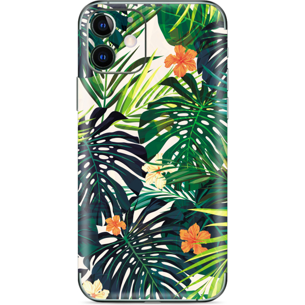 My Style Phoneskin For Apple Iphone 11 Jungle Flowers - Afbeelding 2