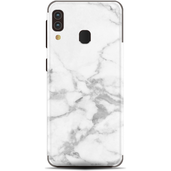 My Style Phoneskin For Samsung Galaxy A20E White Marble - Afbeelding 2