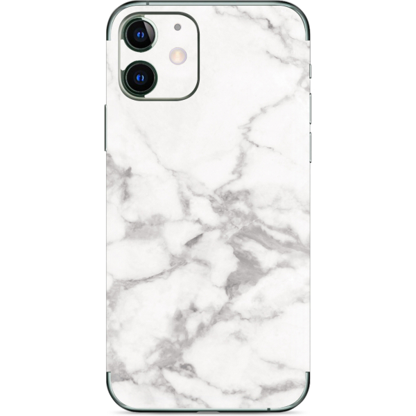 My Style Phoneskin For Apple Iphone 11 White Marble - Afbeelding 2
