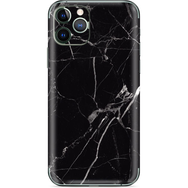 My Style Phoneskin For Apple Iphone 11 Pro Max Black Marble - Afbeelding 2