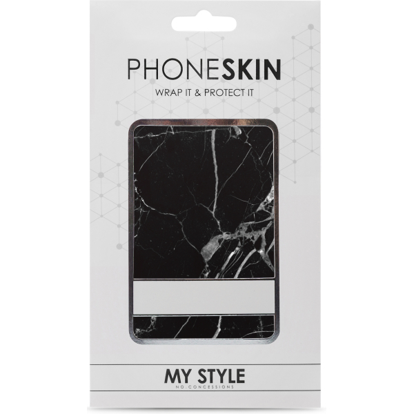 My Style Phoneskin For Apple Iphone 11 Pro Max Black Marble - Afbeelding 3