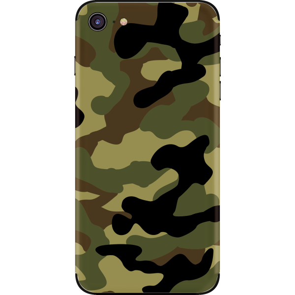 My Style Phoneskin For Apple Iphone 7/8/Se (2020/2022) Military Camouflage - Afbeelding 2