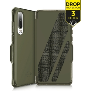 Itskins Level 2 Spectrumfolio For Huawei P30 Kaki