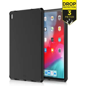 Itskins Level 2 Spectrumsolid For Apple Ipad Pro 11 2018 Plain Black