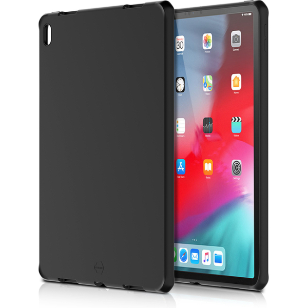 Itskins Level 2 Spectrumsolid For Apple Ipad Pro 11 2018 Plain Black - Afbeelding 2