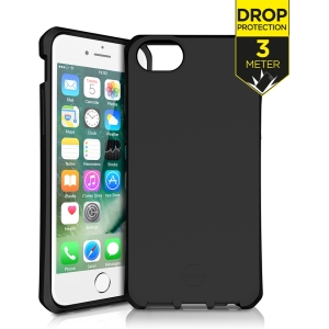 Itskins Level 2 Spectrumsolid For Apple Iphone 6/6S/7/8/Se (2020/2022) Plain Black