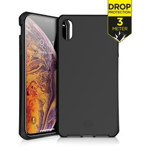 Itskins Level 2 Spectrumsolid For Apple Iphone Xs Max Plain Black
