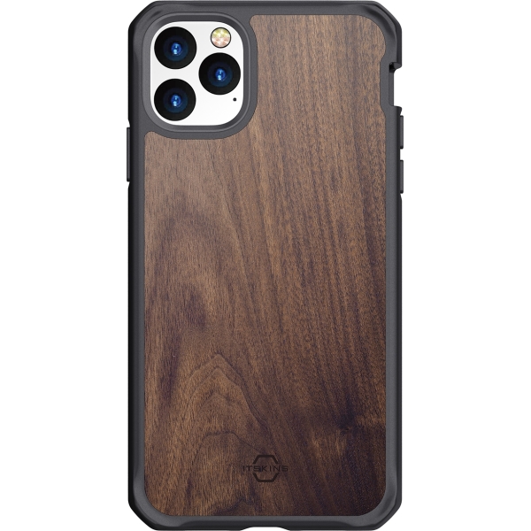 Itskins Level 2 Hybridfusion For Apple Iphone 11 Pro Max Dark Wood - Afbeelding 3