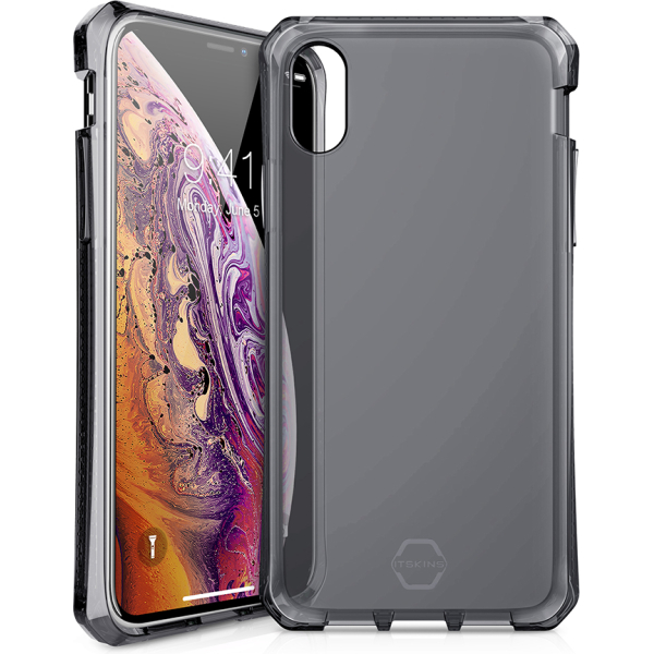 Itskins Level 2 Spectrumclear For Apple Iphone X/Xs Black - Afbeelding 2