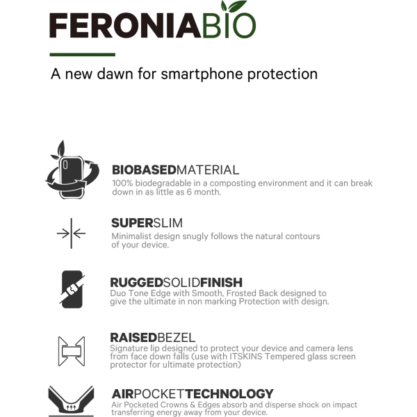 Itskins Level 2 Feroniabio For Apple Iphone Xs Max Black - Afbeelding 10