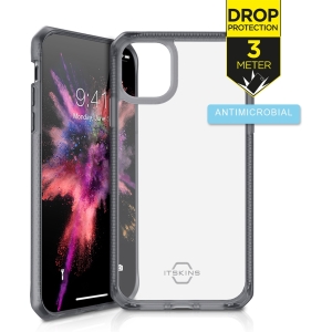 Itskins Level 2 Hybridfrost For Apple Iphone 11/Xr Transparent Black