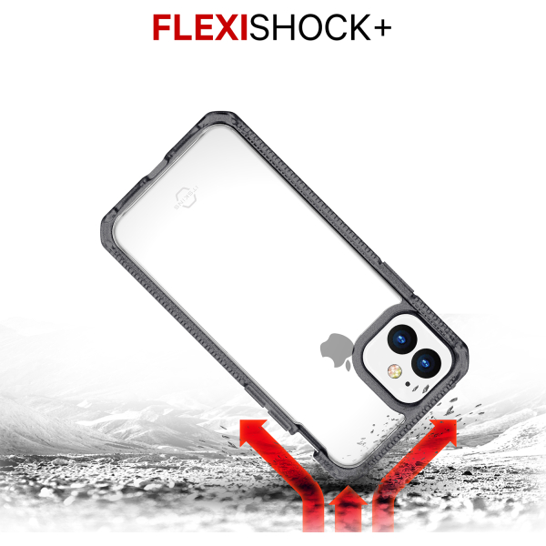 Itskins Level 2 Hybridfrost For Apple Iphone 11/Xr Transparent Black - Afbeelding 5