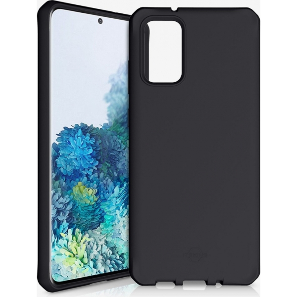 Itskins Level 2 Spectrumsolid For Samsung Galaxy S20+/S20+ 5G Plain Black - Afbeelding 2