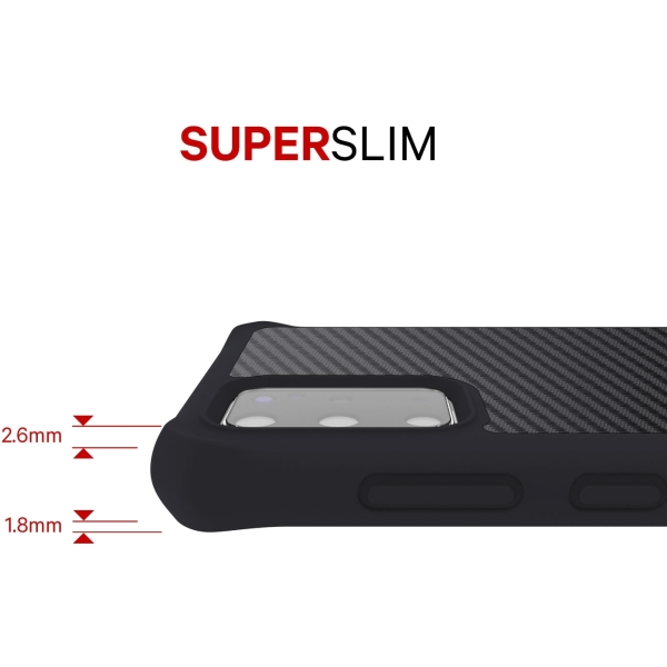 Itskins Level 2 Hybridfusion For Samsung Galaxy S20 Ultra/S20 Ultra 5G Carbon - Afbeelding 6
