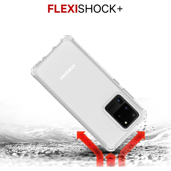 Itskins Level 2 Spectrumclear For Samsung Galaxy S20 Ultra/S20 Ultra 5G Transparent - Afbeelding 7