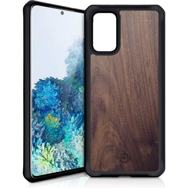 Itskins Level 2 Hybridfusion For Samsung Galaxy S20+/S20+ 5G Dark Wood - Afbeelding 2