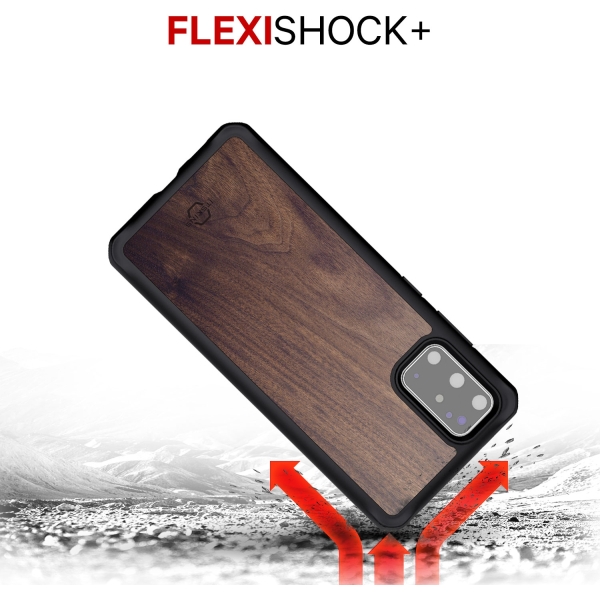 Itskins Level 2 Hybridfusion For Samsung Galaxy S20+/S20+ 5G Dark Wood - Afbeelding 7