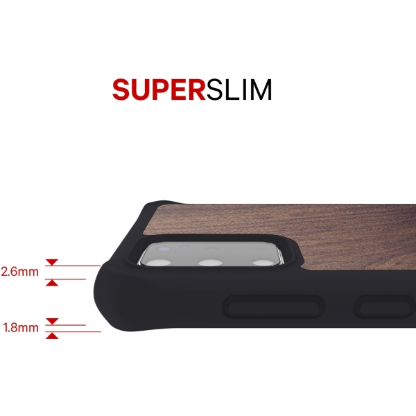 Itskins Level 2 Hybridfusion For Samsung Galaxy S20+/S20+ 5G Dark Wood - Afbeelding 8