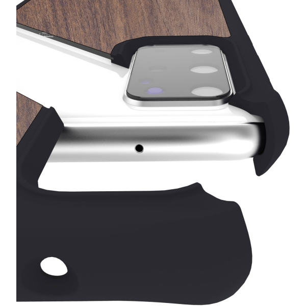 Itskins Level 2 Hybridfusion For Samsung Galaxy S20+/S20+ 5G Dark Wood - Afbeelding 9